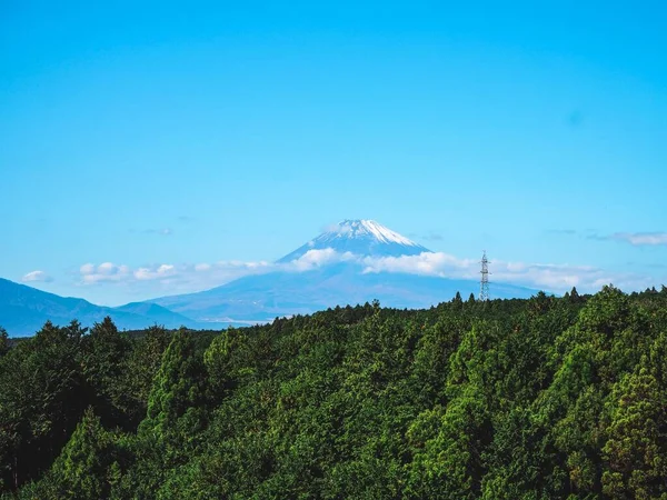 美丽的自然与富士山在日本 — 图库照片