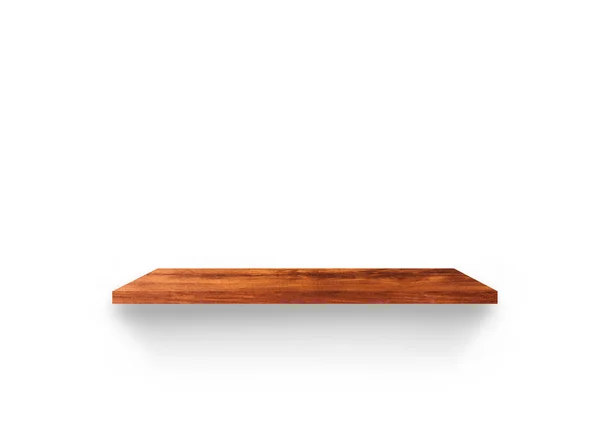 Houten Planken Geïsoleerd Witte Achtergrond Kopieerruimte Voor Ontwerp Met Knippad — Stockfoto