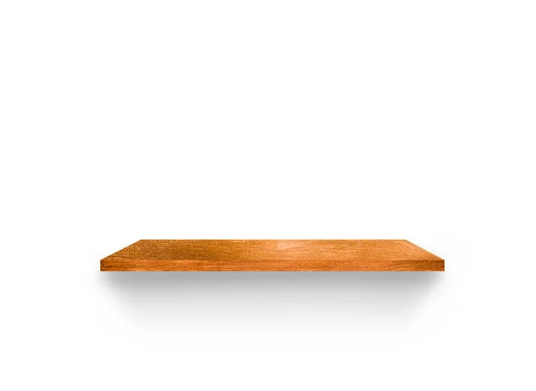 Houten Planken Geïsoleerd Witte Achtergrond Kopieerruimte Voor Ontwerp Met Knippad — Stockfoto