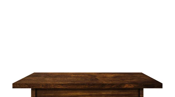 Piano Legno Vintage Isolato Fondo Bianco Con Percorso Ritaglio Lavoro — Foto Stock