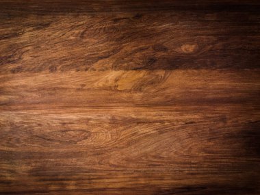 Sanat eserleri için fotokopi alanı olan doğal ahşap dokusu. Üst görünüm 