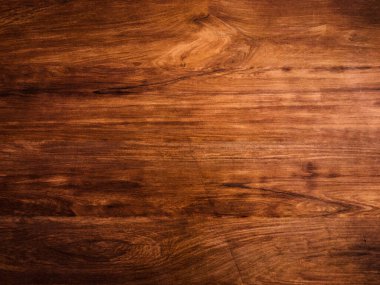 Kopya alanı olan eski ahşap doku tasarımı için arka plan. Üst görünüm 