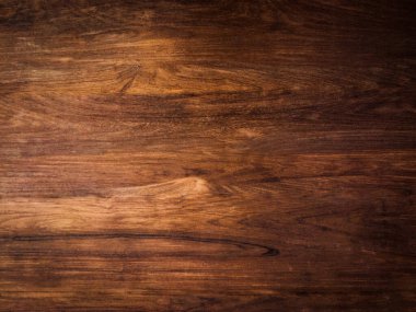 Kopya alanı olan eski ahşap doku tasarımı için arka plan. Üst görünüm 