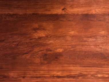 Kopya alanı ile tasarım için kahverengi ahşap doku arkaplanı