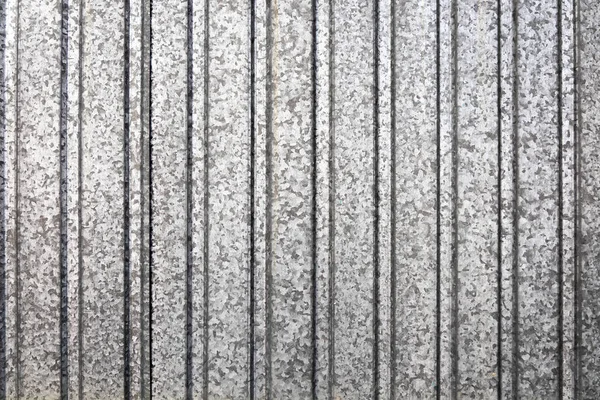 Gray Corrugated Metal Sheet — Stock Photo, Image