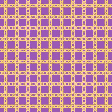 Art deco deco desen, zincir resim deseni, klasik duvar kağıdı deseni. Geometrik dekoratif doku. Klasik sanat deco vektör tasarımı arkaplanı.