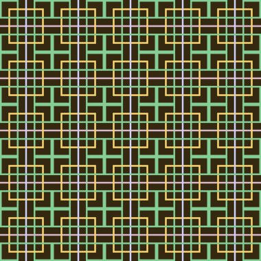Art deco pattern, vintage wallpaper pattern. Geometric decorative texture. Vintage art deco vector design background.