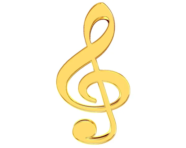 Symbol Gold notes on a white background — Stock Photo, Image
