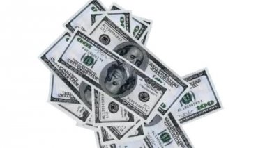 Euro ve dolar para yağmurdan