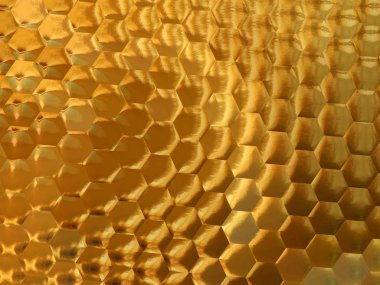 altın arka plan soyutlama 3D çizimi