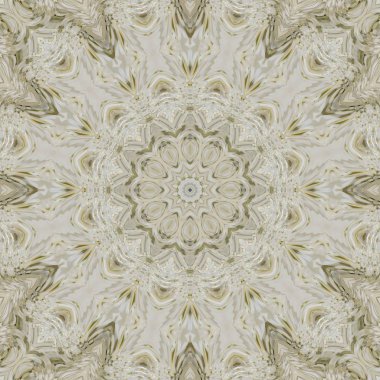 Beyaz bahar çiçekleri soyut bir görüntü 3D çizimi