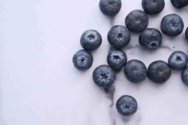 Close up of blue berry on white background — Stock Photo, Image