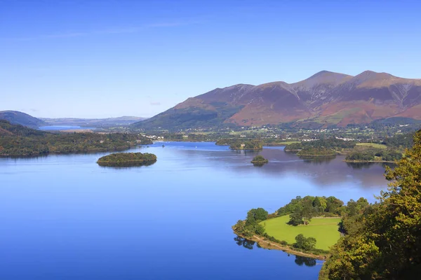 Derwentwater View Ein Blick Über Derwentwater English Lake District Nationalpark — Stockfoto