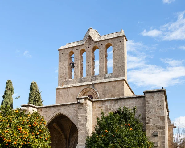 Bellapais Abbey Ett Kloster Från 1200 Talet Den Turkiska Republiken — Stockfoto