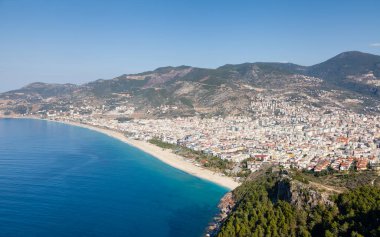 Türkiye 'deki Alanya Şatosu manzarası.