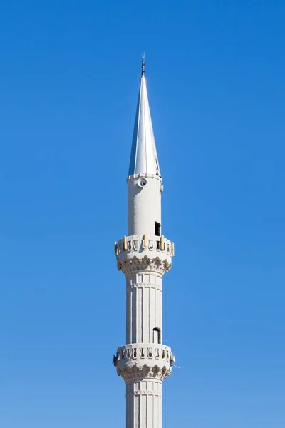 Minaret Mešity Turkleru Provincii Alanya Jižní Turecko — Stock fotografie