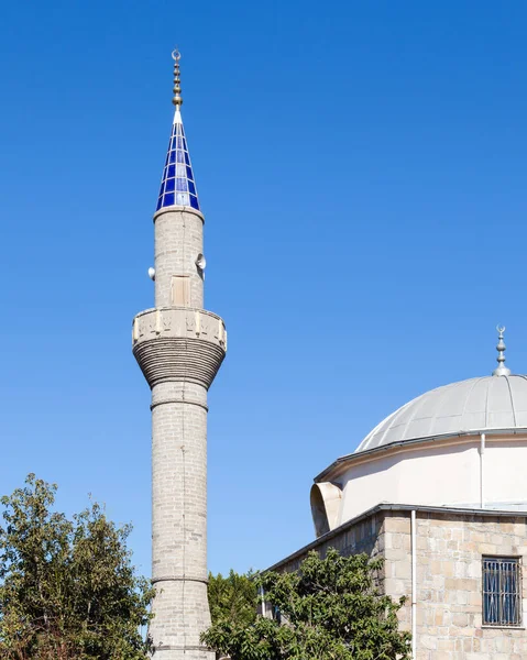 Mosque Ancient Greek City Side Located End Side Peninsula Southern — Stock Photo, Image