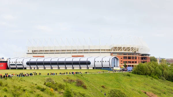 Stadion Světla Domov Fotbalového Klubu Sunderland Sunderlandu Anglie — Stock fotografie