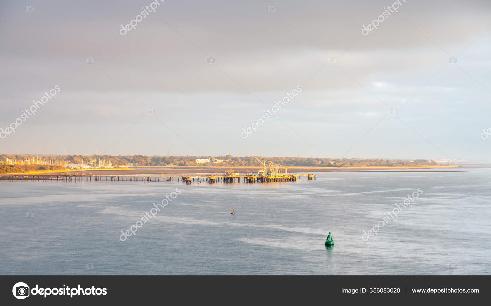 Hamble Fuel Terminal Hamble Fuel Teminal Southampton Water Southern