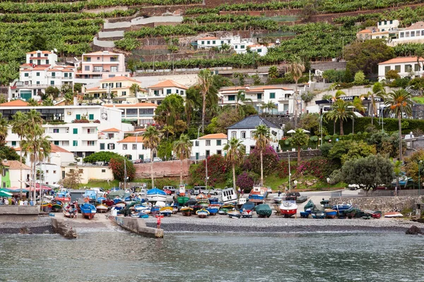 Camara Lobos Ist Ein Fischerdorf Auf Der Portugiesischen Insel Madeira — Stockfoto