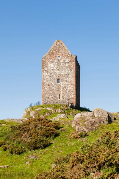 Smailholm Tower Вежа Кордоні Шотландії Була Побудована 1400 Роках Захист — стокове фото