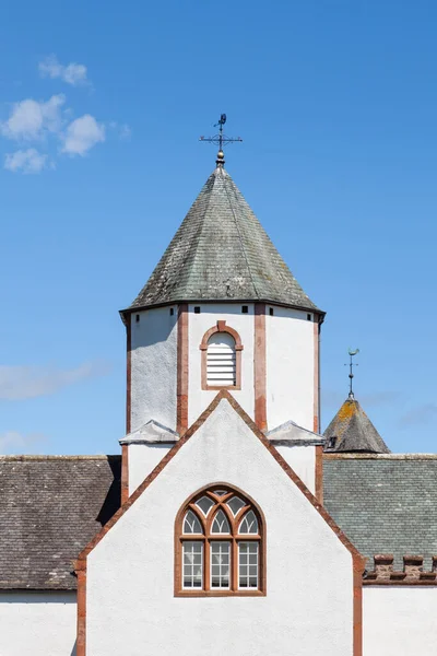 Lauder Old Parish Church Představena Osmiboká Centrální Věž Lauderského Starého — Stock fotografie