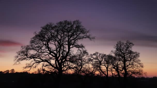 カンブリア サンセット 北イングランドのサウスウェイトのカンブリア村の日没のタイムラプス記録 — ストック動画