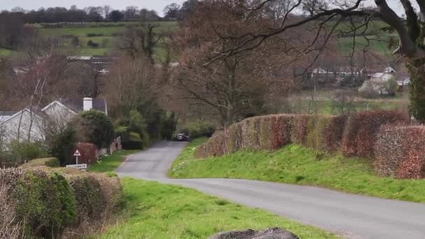 Une Lagonda Mans 1936 Grimpe Southwaite Hill Cumbria Angleterre Voiture — Video