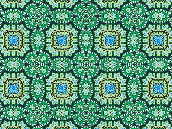 Исламские Шаблоны Геометрическое Искусство Арабский Фон Обои Стоковое Изображение