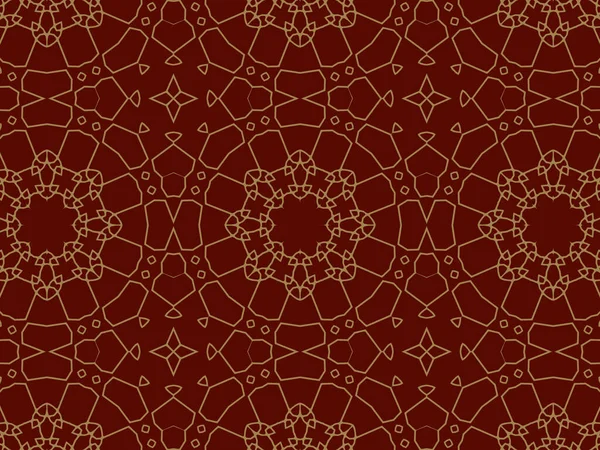 Исламские Шаблоны Геометрическое Искусство Арабский Фон Обои Лицензионные Стоковые Изображения