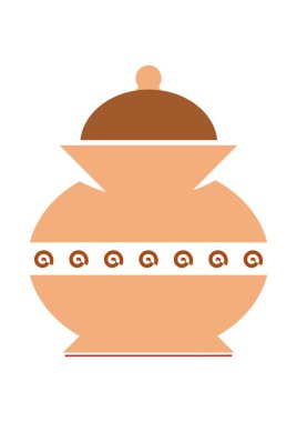 Kahverengi kil çömlek resimleri..