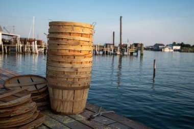 Maryland mavi yengeçleri için sepetler