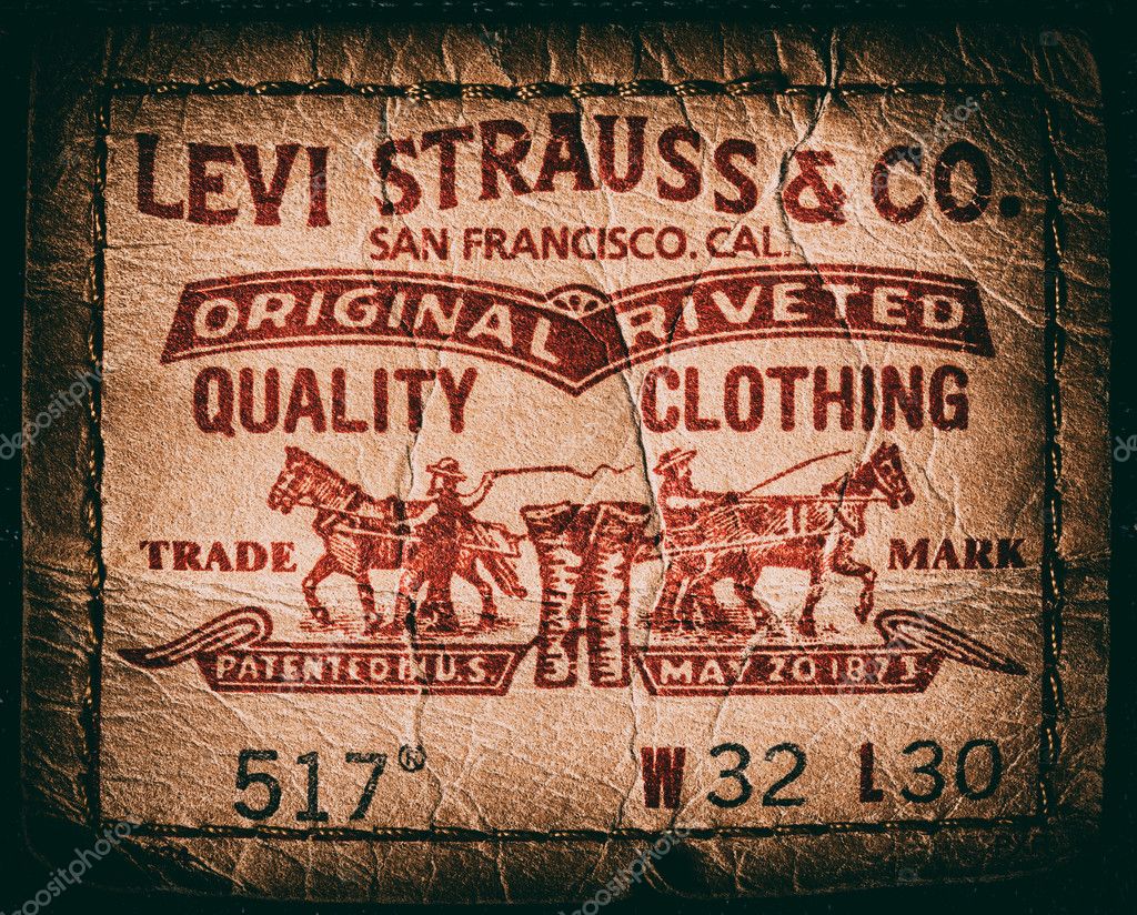 levi's leather label