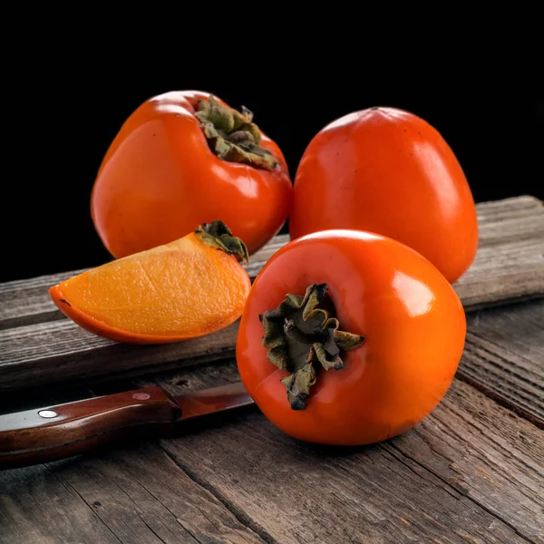 Frutta al cachi. Un frutto sano — Foto Stock