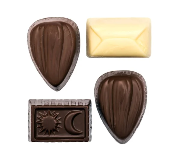 Çeşitli çikolata şekerleme — Stok fotoğraf