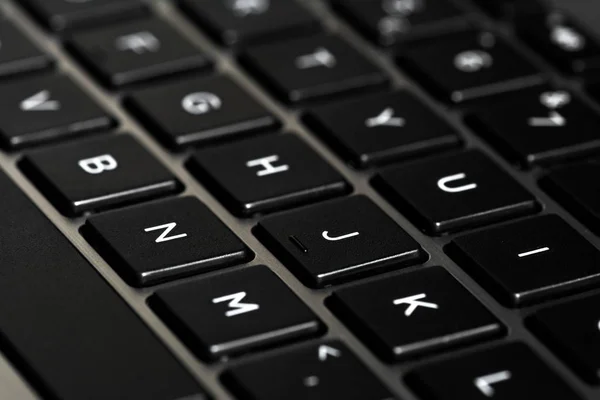 Laptop tangentbord latin — Stockfoto