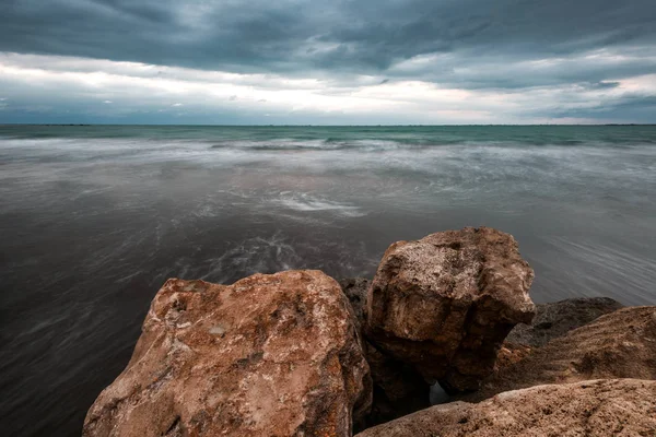 Dramatisch schöne Meereslandschaft — Stockfoto