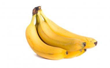 muz üzerinde beyaz bir