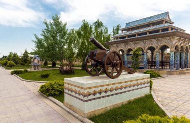 Şehir park heykeller
