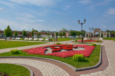 Park Tsaritsyno, yaz saati