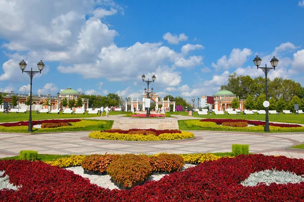 Park Tsaritsyno Zomertijd — Stockfoto