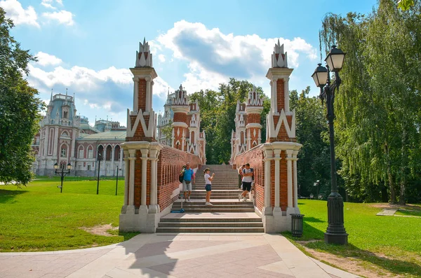 Park Tsaritsyno Zomertijd — Stockfoto