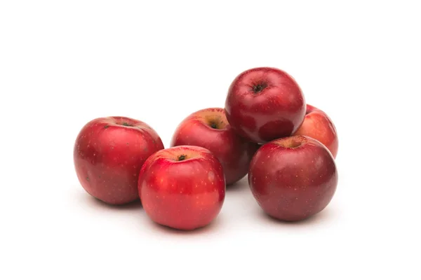 Organic GMO free high iron red apples, variety Gizil Ahmet, bred in Azerbaijan — Stock Photo, Image