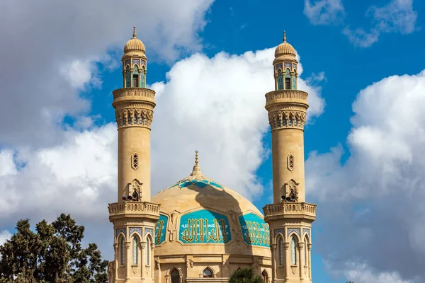 Mesquita Edifício Cidade Baku — Fotografia de Stock