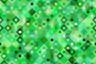 Yeşil soyut parlak renksiz desen.