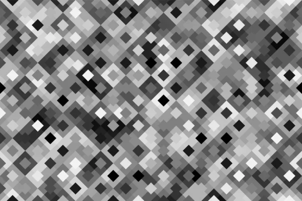 Negro a blanco abstracto brillante patrón inconsútil colorido . — Vector de stock