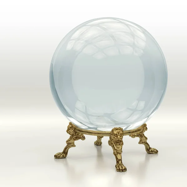 Cristal magic ball — Stock Photo, Image