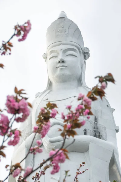 Budda Posąg Ogrodzie — Zdjęcie stockowe