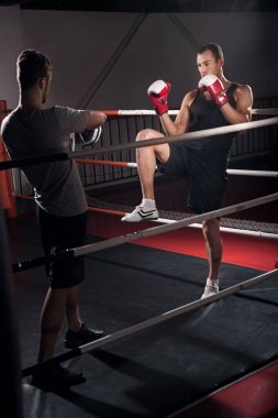 Kick boks eğitimi erkekler çengel