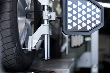 Hizalama makine alkış içinde sabit otomatik tekerlek